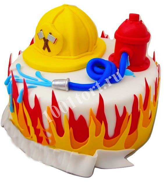 Торт для пожарника