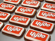 Печенье с лого на корпоратив