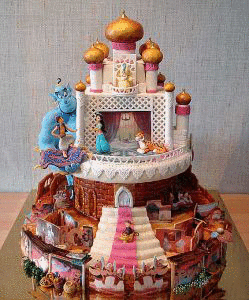 Большой торт на день рождения картинки